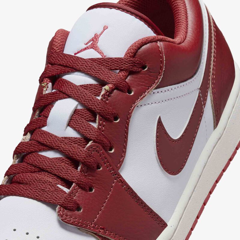 Air Jordan 1 Low SE, Blanco/Duna Rojo-Langosta-Vela, hi-res