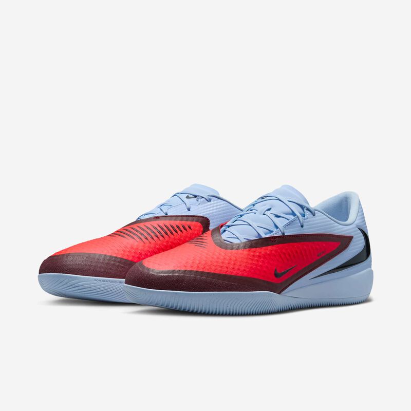Nike Phantom 6 Low Academy, Tinte Real/Carmesí Brillante, hi-res
