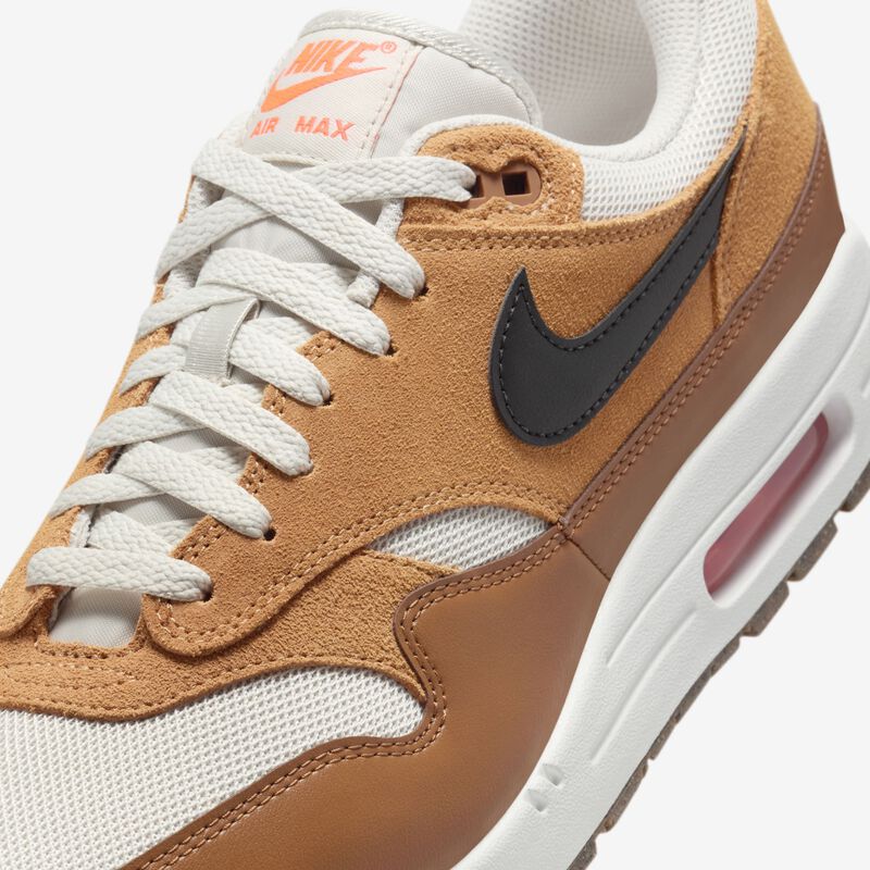 Nike Air Max 1 Essential, Hueso Claro/Lino/Bronceado Británico/Negro, hi-res