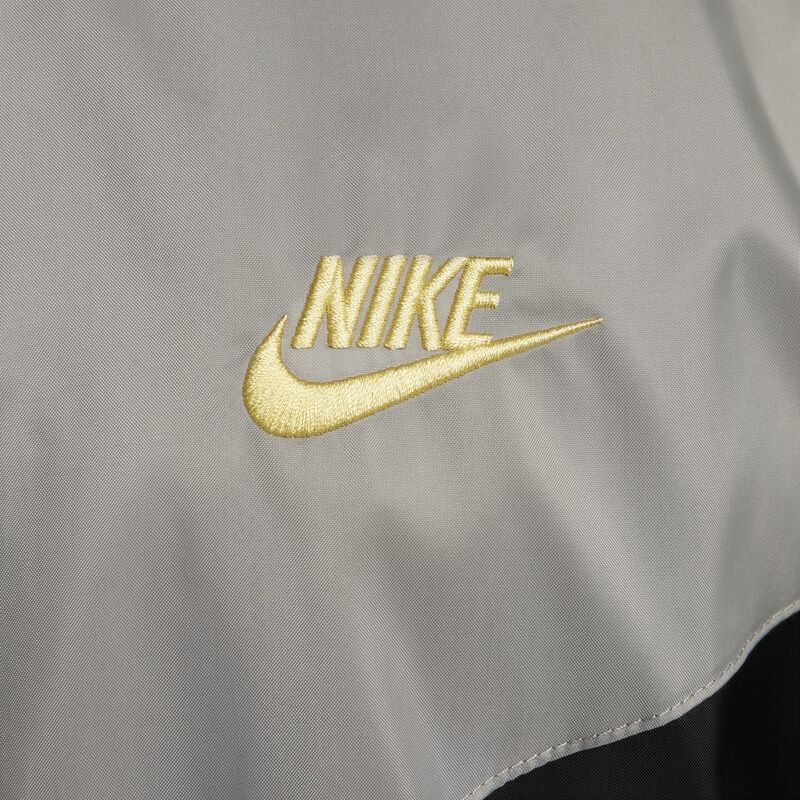Nike Sportswear Windrunner, Negro/Estuco Oscuro/Oro Saturno, hi-res