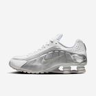 Nike Shox R4, Blanco/Mtlc Plata-Blanco- Carmesí, hi-res