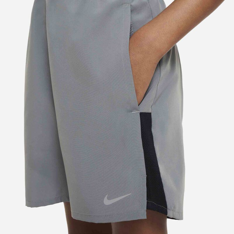 Nike Dri-FIT Challenger, Gris humo/Negro, hi-res