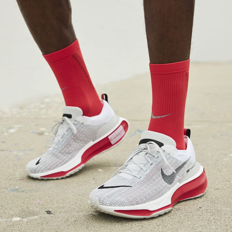 Nike Invincible 3, Blanco/Rojo Fuego/Gris Cemento/Negro, hi-res