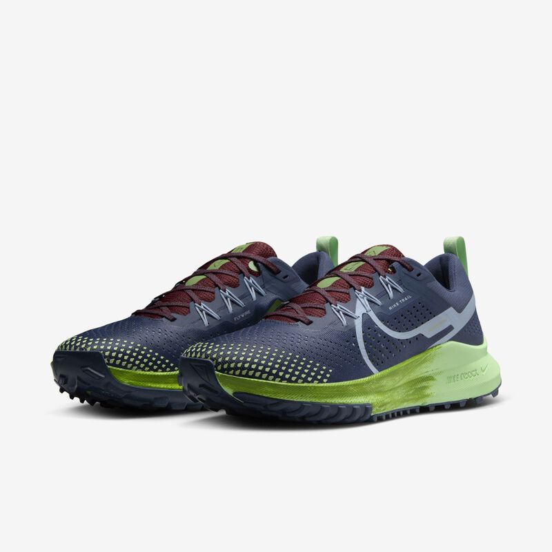 Nike Pegasus Trail 4, Azul Trueno/Azul Marino Claro-Clorofila, hi-res