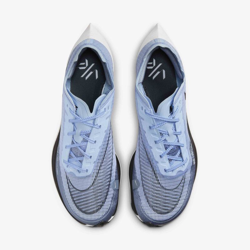 Nike ZoomX Vaporfly Next, Cobalto felicidad/Pizarra cenizo/Gris fútbol/Negro, hi-res