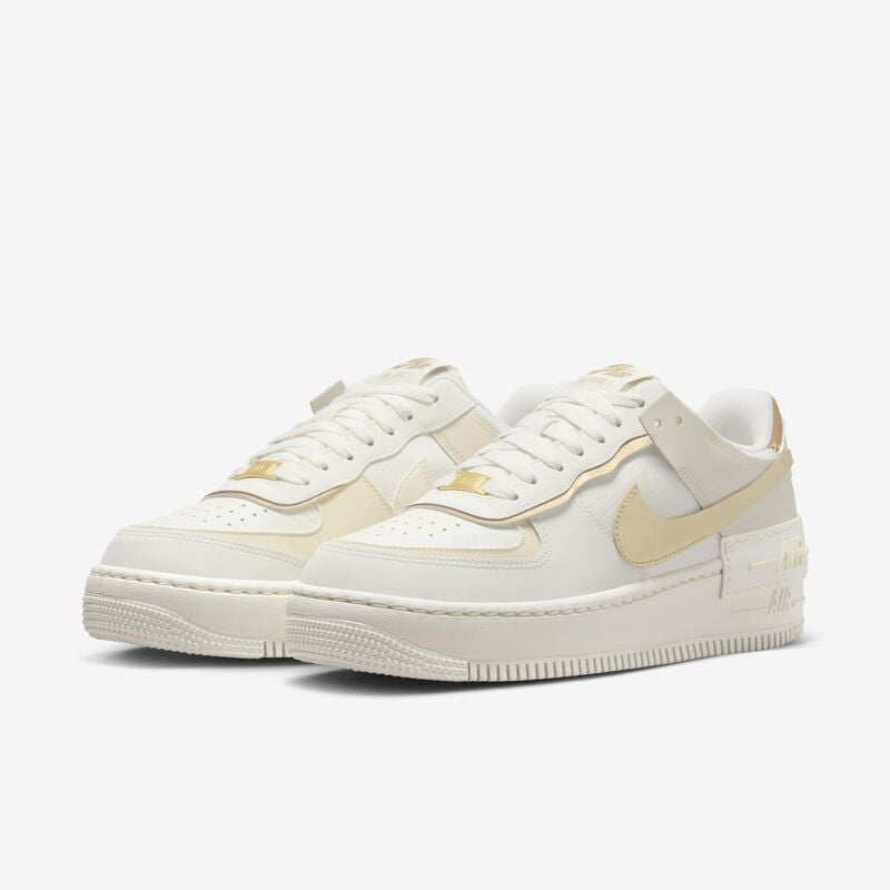 Nike Air Force 1 Shadow, Vela/Oro Metalizado-Leche De Coco, hi-res