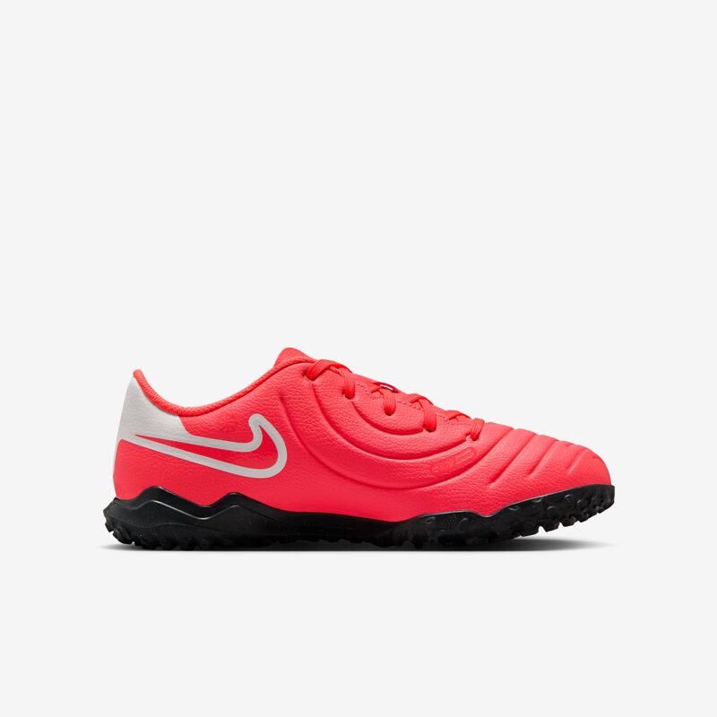 Nike Jr. Tiempo Legend 10 Club, Lava Cálido/Blanco, hi-res