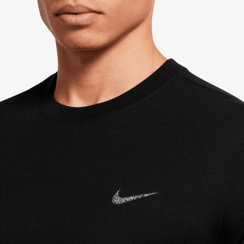 Nike Yoga Tee, NEGRO, hi-res
