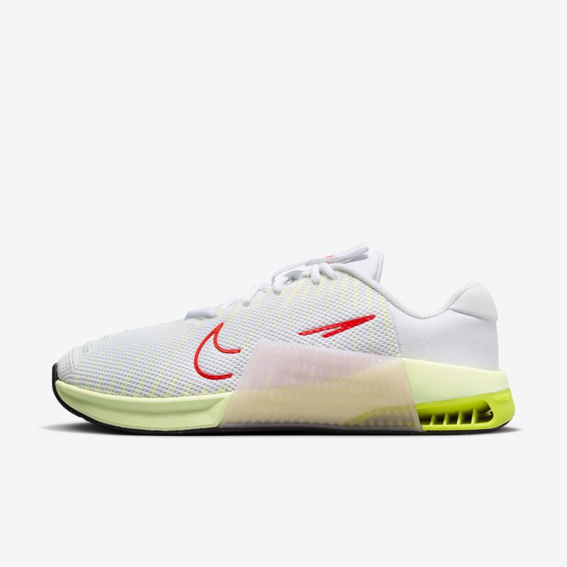 Nike Metcon 9, Blanco/Voltio/Apenas Volt/Carmesí Brillante, hi-res