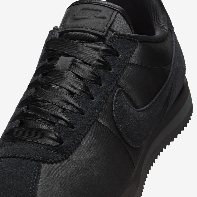 Nike Cortez Textile, Negro/Gris Humo Oscuro/Negro, hi-res