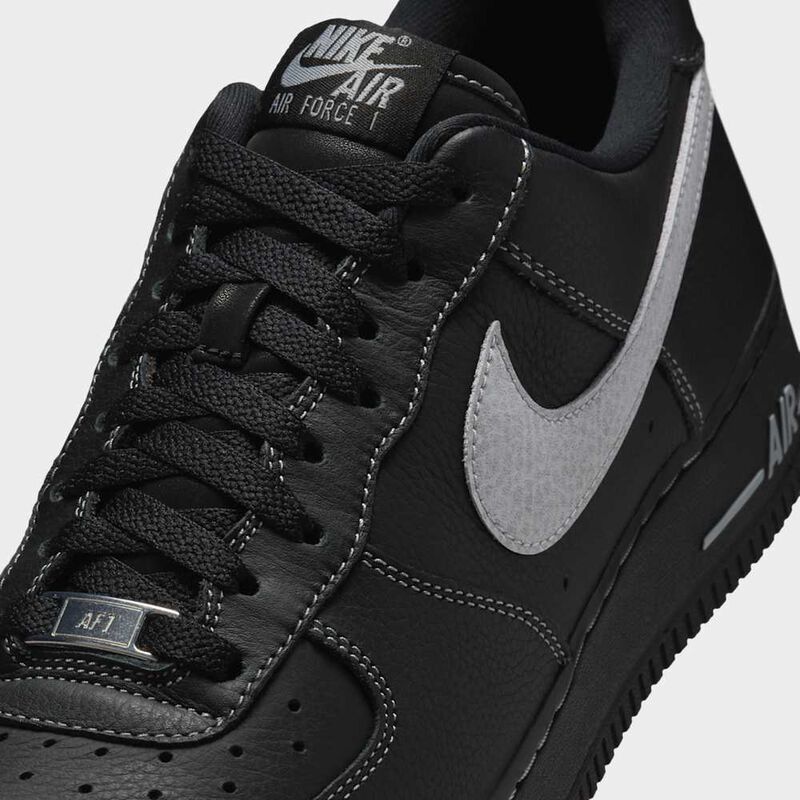 Nike Air Force 1 '07 LV8, Negro/Gris Lobo, hi-res