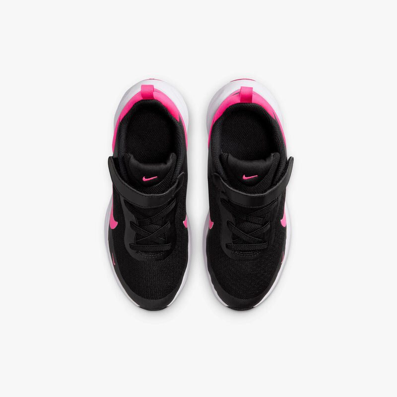 Nike Revolution 7, Negro/Blanco/Hiperrosa, hi-res