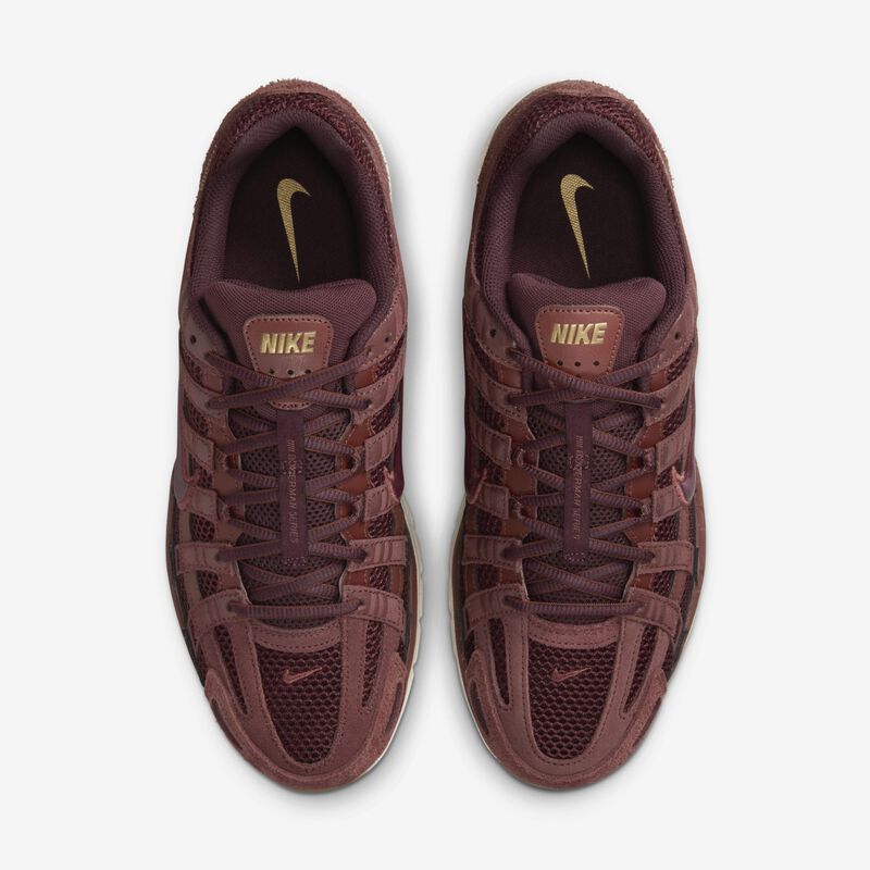 Nike P-6000 SE, Pony Oscuro/Oro Metalizado/Marfil Pálido/Burgundy Crush, hi-res