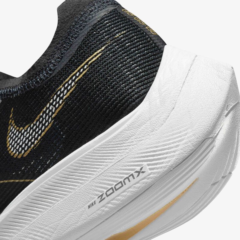 Nike Vaporfly 2, Negro/Moneda de oro metalizado/Blanco, hi-res