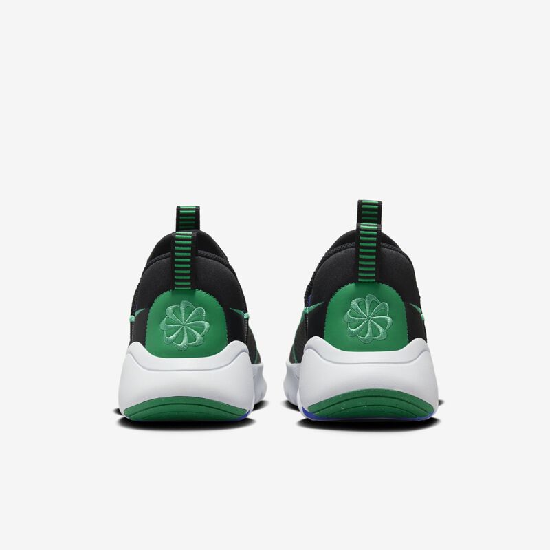Nike Flex Plus 2, Negro/Verde Estadio-Blanco-Violeta Persa, hi-res