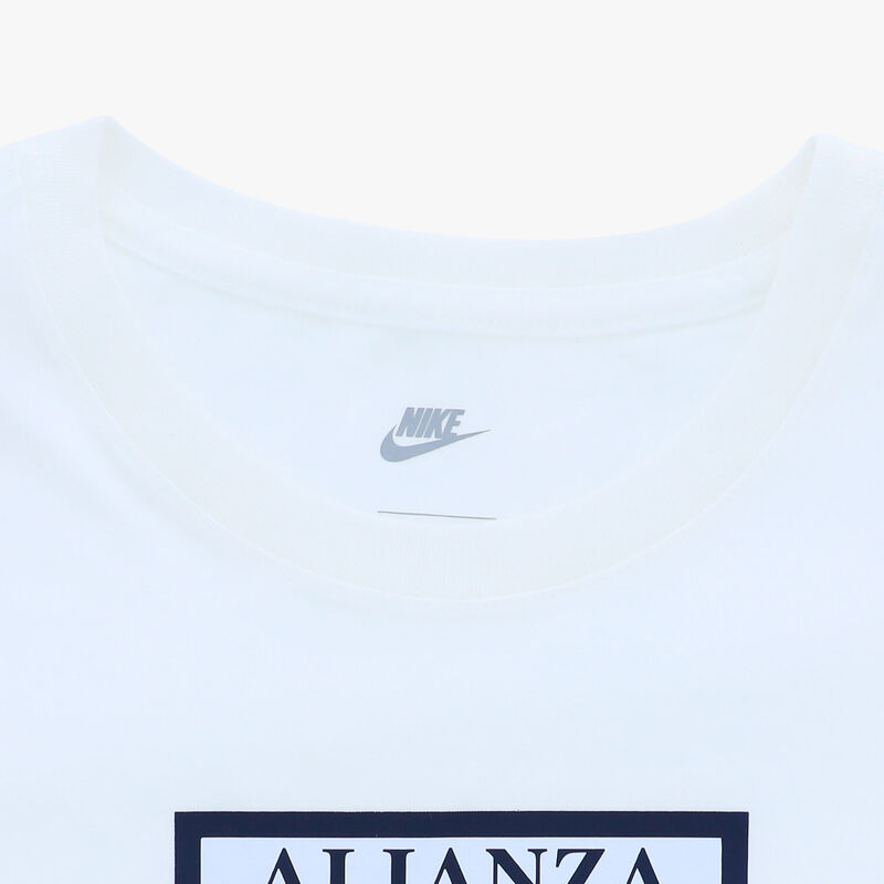 Nike Polo Manga Corta Alianza Lima 2024, Blanco/Obsidian/Dorado, hi-res