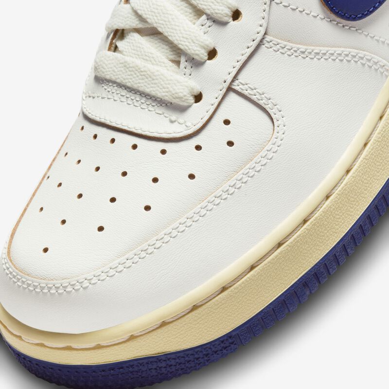 Nike Air Force 1 '07, Vela/Vainilla pálido/Gamuza dorado/Azul royal intenso, hi-res
