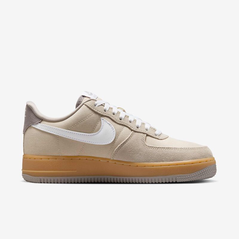 Nike Air Force 1 ’07, Caqui Claro/Amarillo Goma/Gris Universitario/Blanco, hi-res