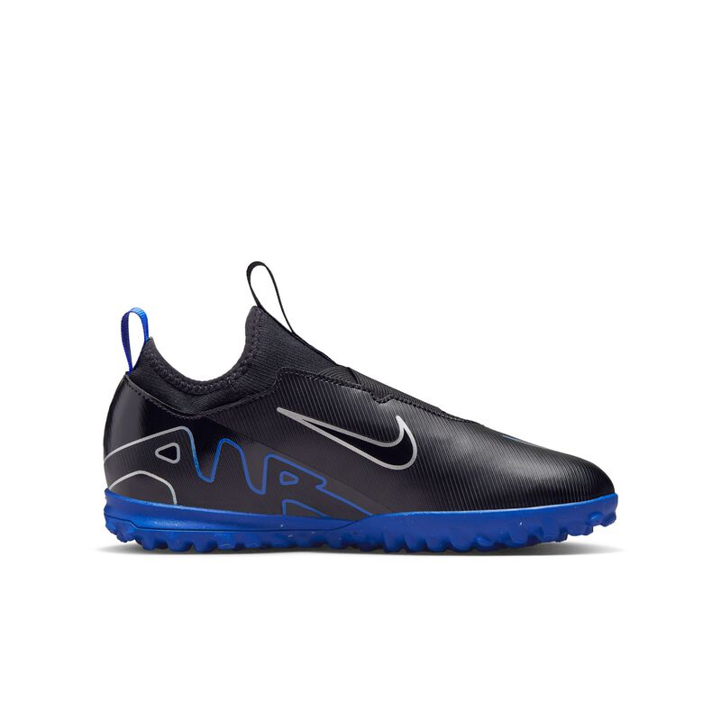 Nike Jr. Zoom Mercurial Vapor 15 Academy TF, Negro/Hiperroyal/Cromo, hi-res