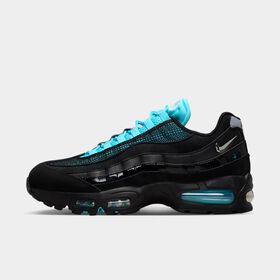 Nike Air Max 95 Big Bubble, Negro/Azul gamma/Plata metalizado/Cromo, hi-res