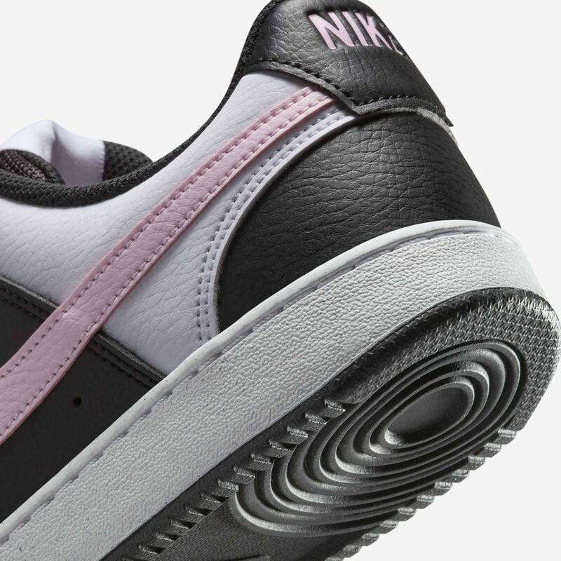 Nike Court Vision Low Next Nature, Negro/Blanco/Espuma Rosa, hi-res