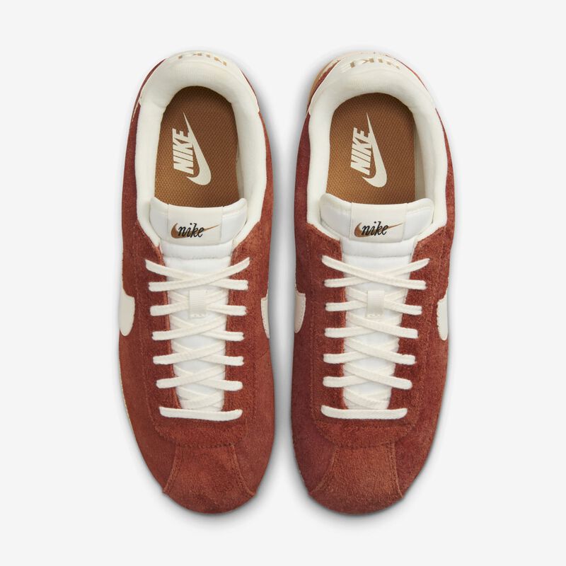 Nike Cortez SE Suede, Rojizo Oscuro/Lino/Muselina/Vela, hi-res