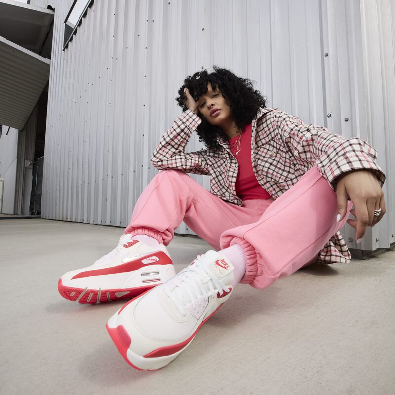 Nike Air Max 90 LV8, Vela/Rojo sirena/Rosa perla/Multicolor, hi-res