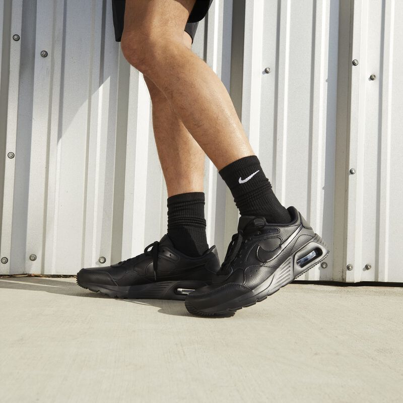 Nike Air Max SC Leather, Negro/Negro/Negro, hi-res