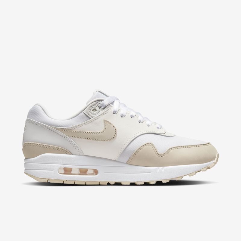 Nike Air Max 1 Premium, Blanco Cumbre/Fantasma/Pale Vanilla/Sanddrift, hi-res