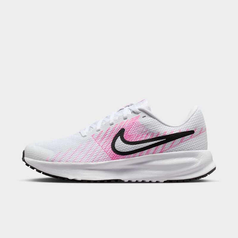 Nike Run Defy, Blanco/Negro-Rosa Hechizo-Hiper Rosa-Negro, hi-res