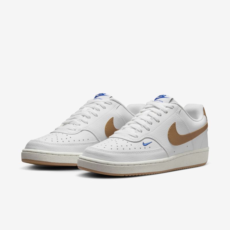 Nike Court Vision Low Next Nature, Blanco/Royal Juego/Vela/Lino, hi-res