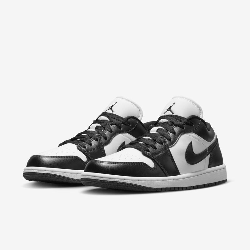 Air Jordan 1 Low, Blanco/Blanco/Negro, hi-res