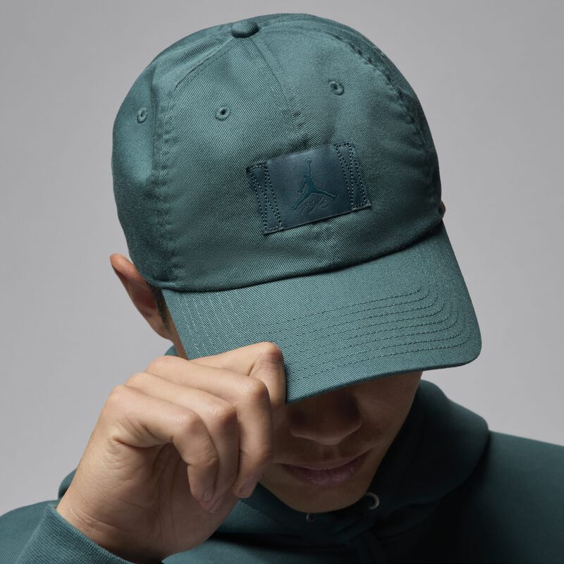 Jordan Club Cap, Verde Oxidado/Azul Verdoso Oscuro Atómico, hi-res