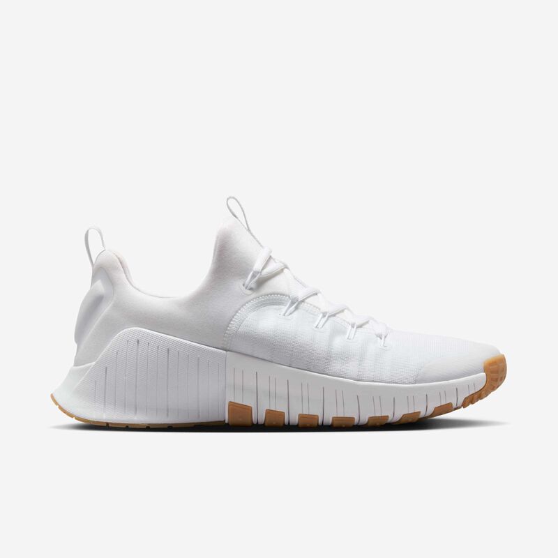 Nike Free Metcon 6, Blanco/Marrón Claro Goma/Cáñamo, hi-res