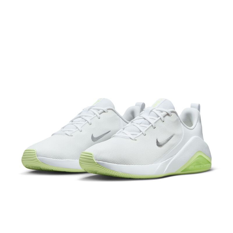 Nike Bella 7, Blanco/Barely Volt/Plata metalizado, hi-res