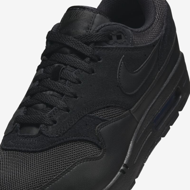 Nike Air Max 1 Essential, Negro/Negro/Antracita/Negro, hi-res