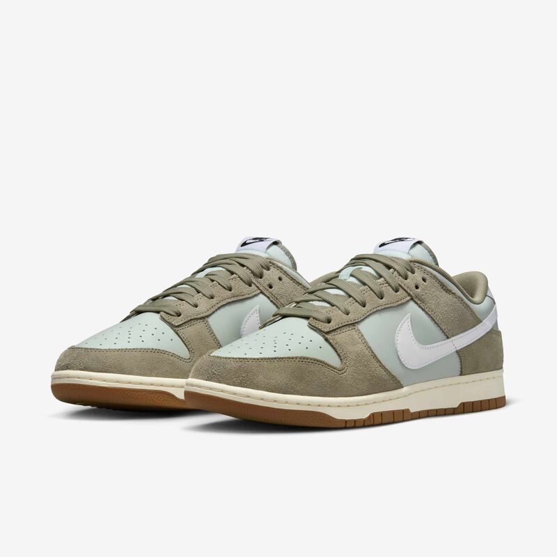 Nike Dunk Low Retro SE, Plata claro/Ejército ligero/Vela/Blanco, hi-res