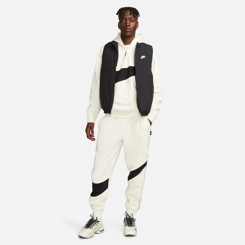 Nike Swoosh, Leche de Coco/Negro/Leche de Coco, hi-res