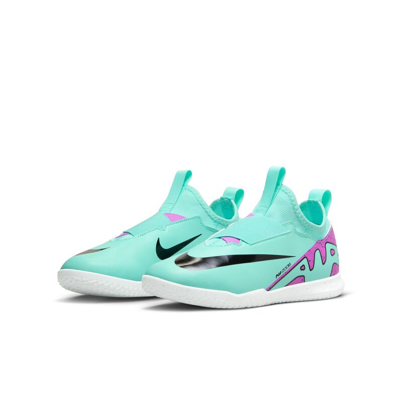 Nike Jr Mercurial Vapor 15 Academy, Hiperturquesa/Negro/Blanco/Sueño fucsia, hi-res