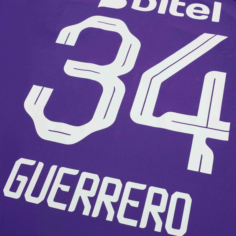 Nike Camiseta Alianza Lima Morada Paolo Guerrero 2024, Morado/Dorado/Blanco-Negro, hi-res