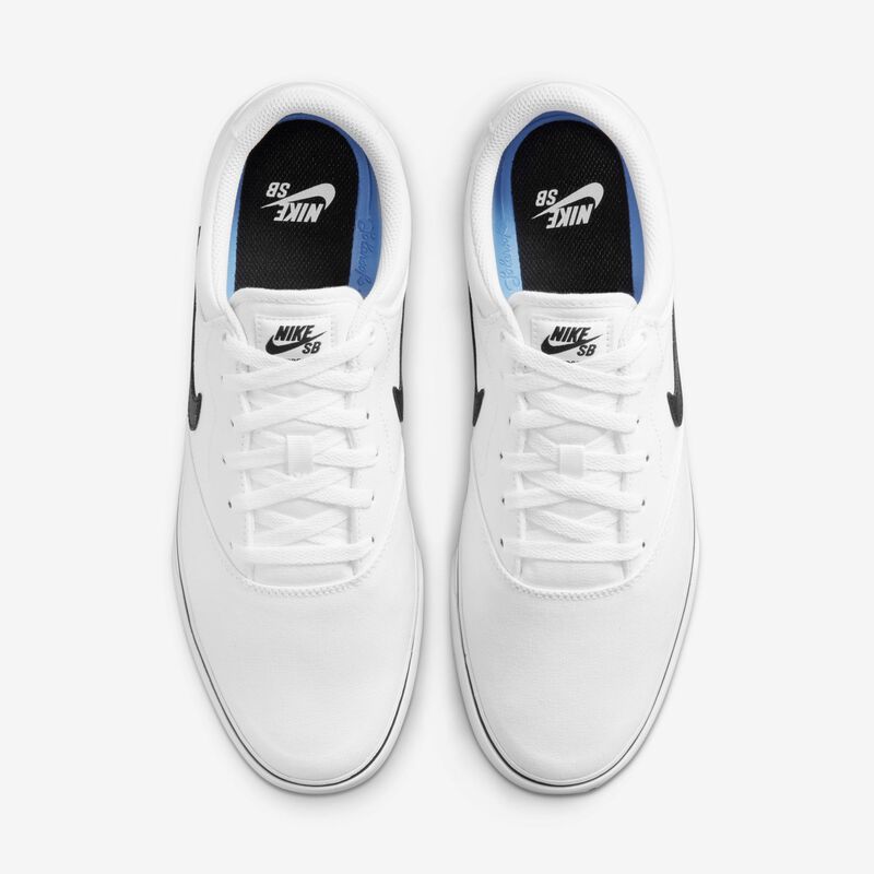 Nike SB Chron 2 Canvas, Blanco/Blanco/Negro, hi-res