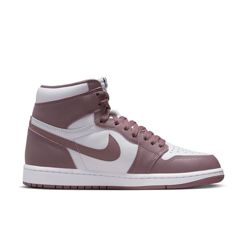 Air Jordan 1 Retro High OG, Blanco/Blanco/Malva cielo J, hi-res