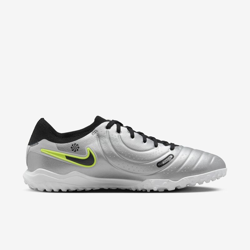 Nike Tiempo Legend 10 Pro, Plata Metalizada/Negro-Voltio, hi-res