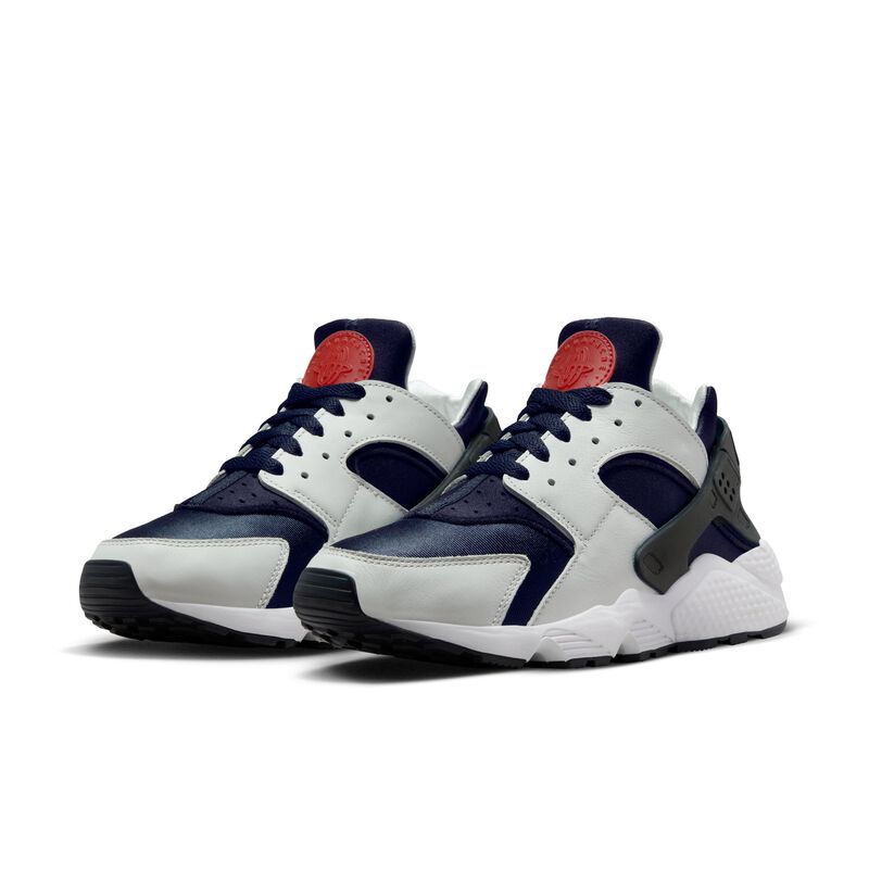 Nike Air Huarache, Obsidiana oscura/Polvo de fotones/Blanco/Rojo pista, hi-res