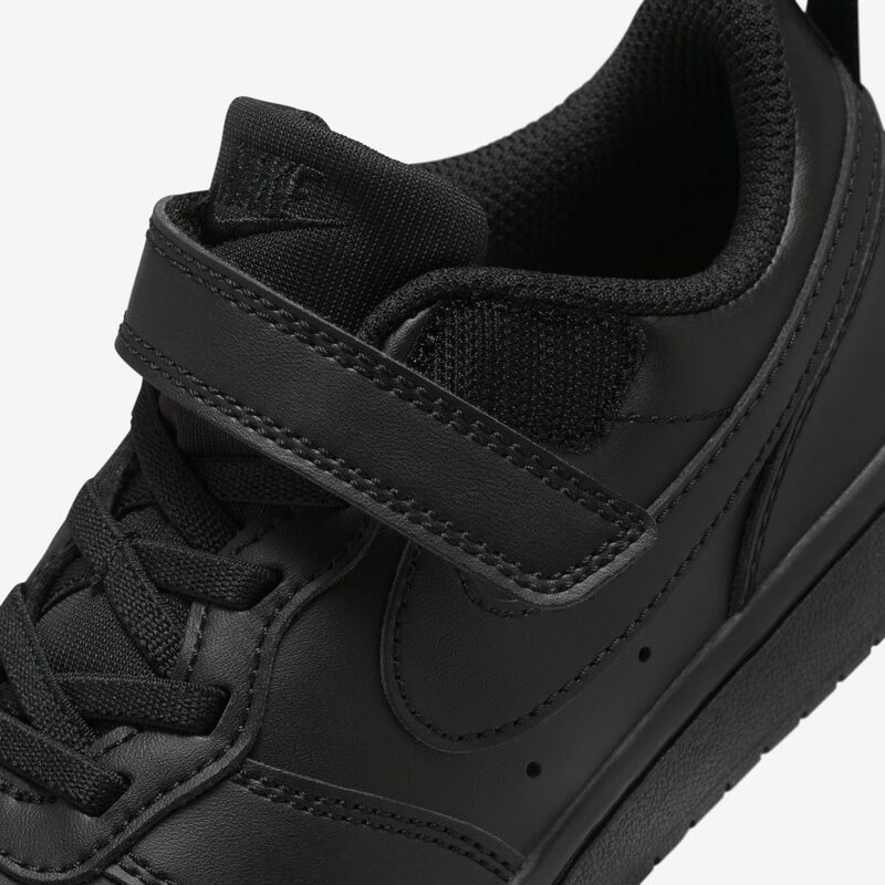 Nike Court Borough Low Recraft, Negro/Negro/Negro, hi-res