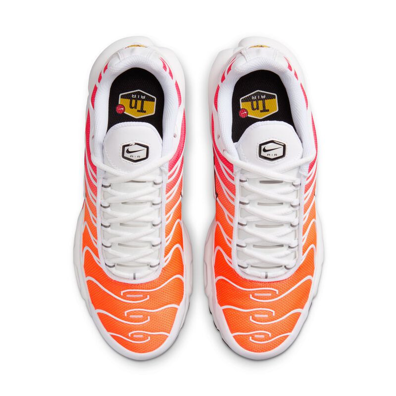 Nike Air Max Plus, Blanco/Brillo de brasa/Naranja total/Blanco, hi-res
