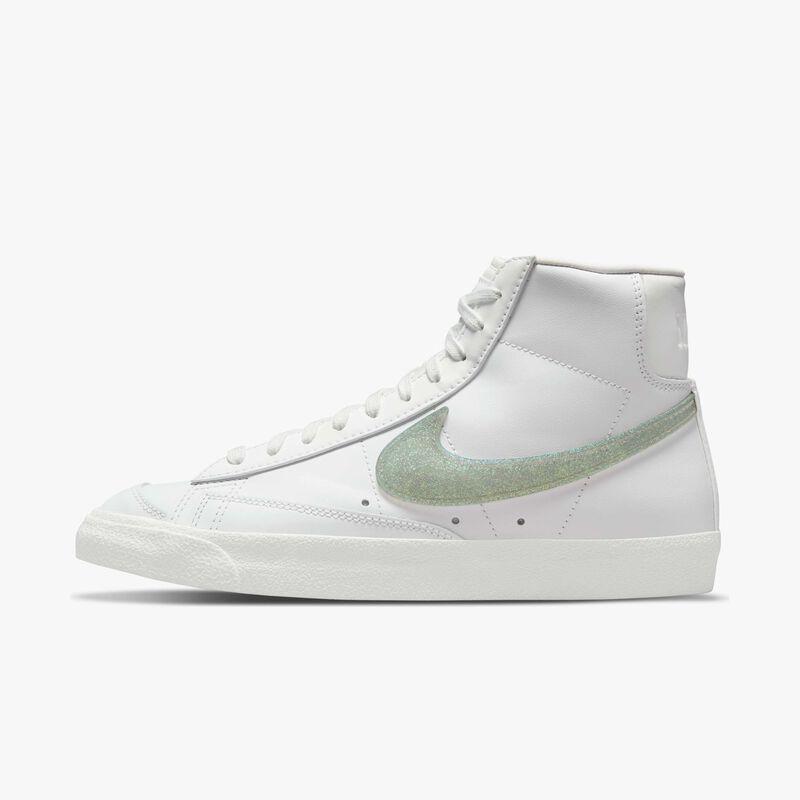 Nike Blazer Mid 77 Glitter Swoosh, BLANCO, hi-res