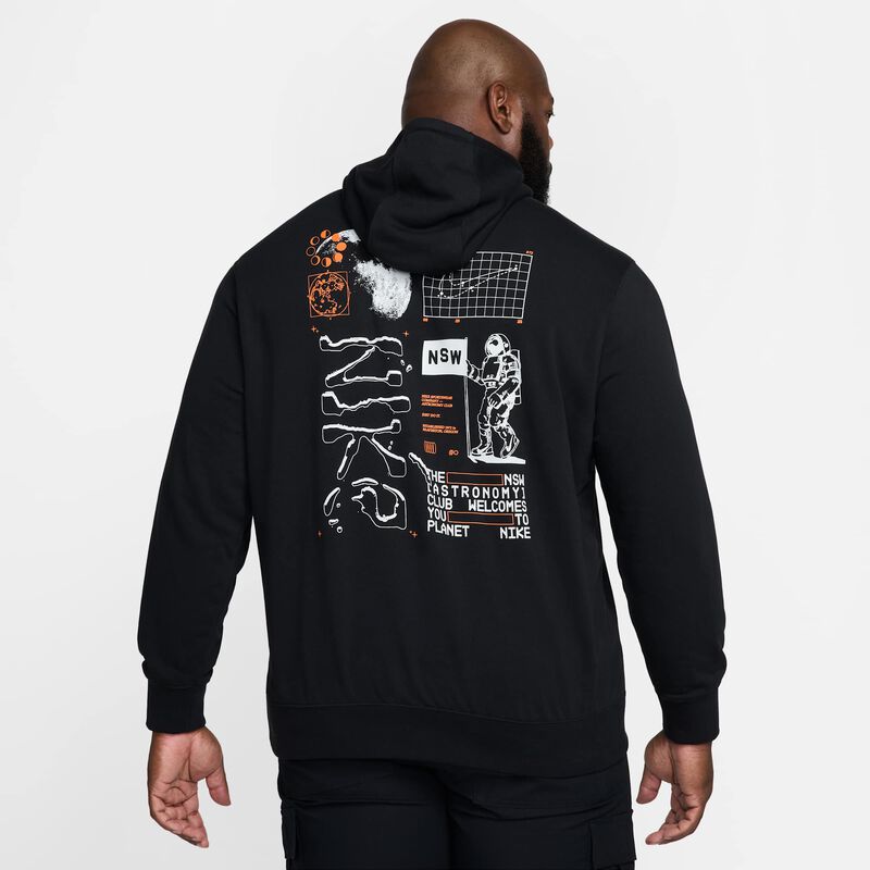 Nike Club, Negro/Polvo Fotón, hi-res
