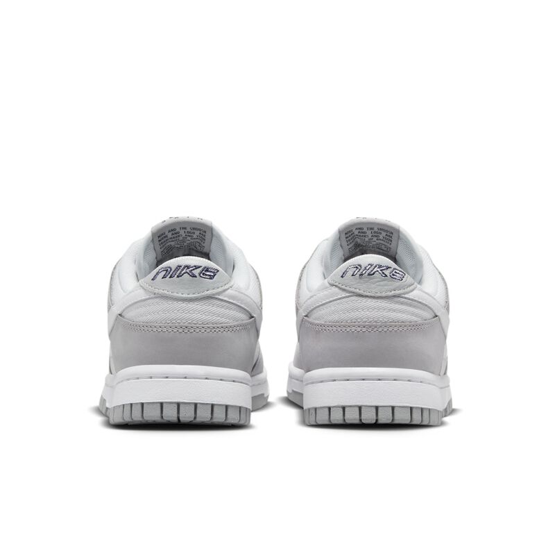 Nike Dunk Low LX NBHD, Gris humo claro/Polvo fotón/Azul marino medianoche/Blanco, hi-res