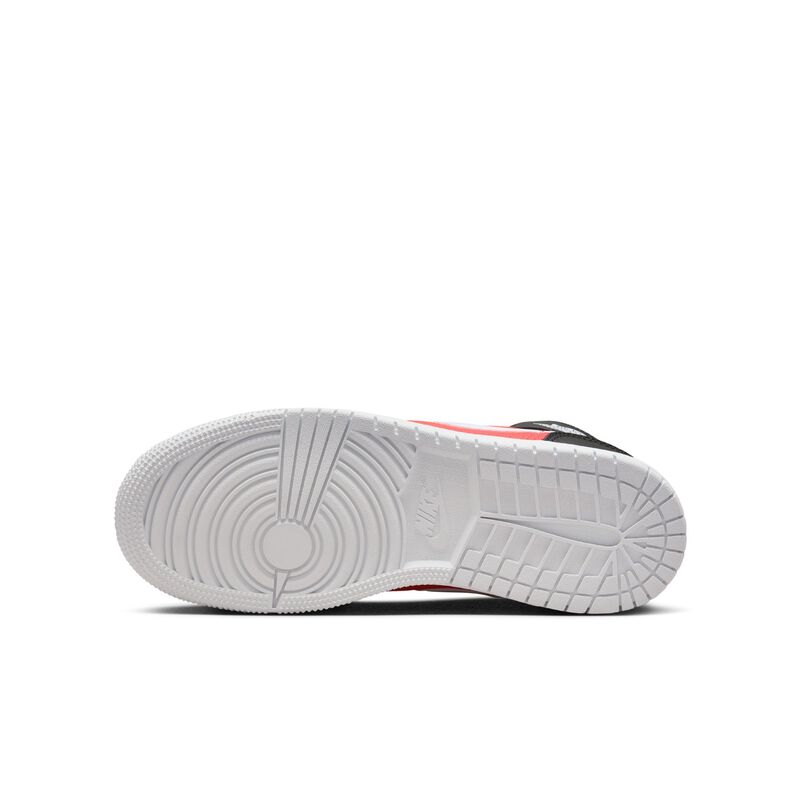 Air Jordan 1 Mid SE, Negro/Infrared 23/Blanco, hi-res